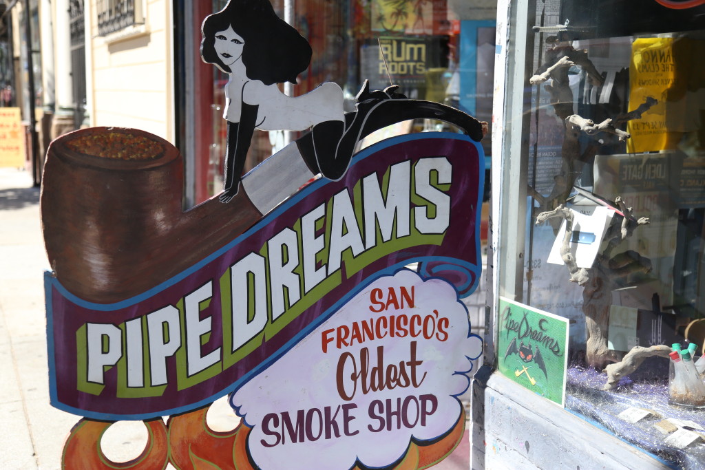 smoke shop Haight Ashbury San Francisco